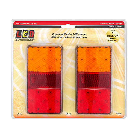 LED Autolamps Stop/Tail/Indicator Light LED 12V - 150BAR2