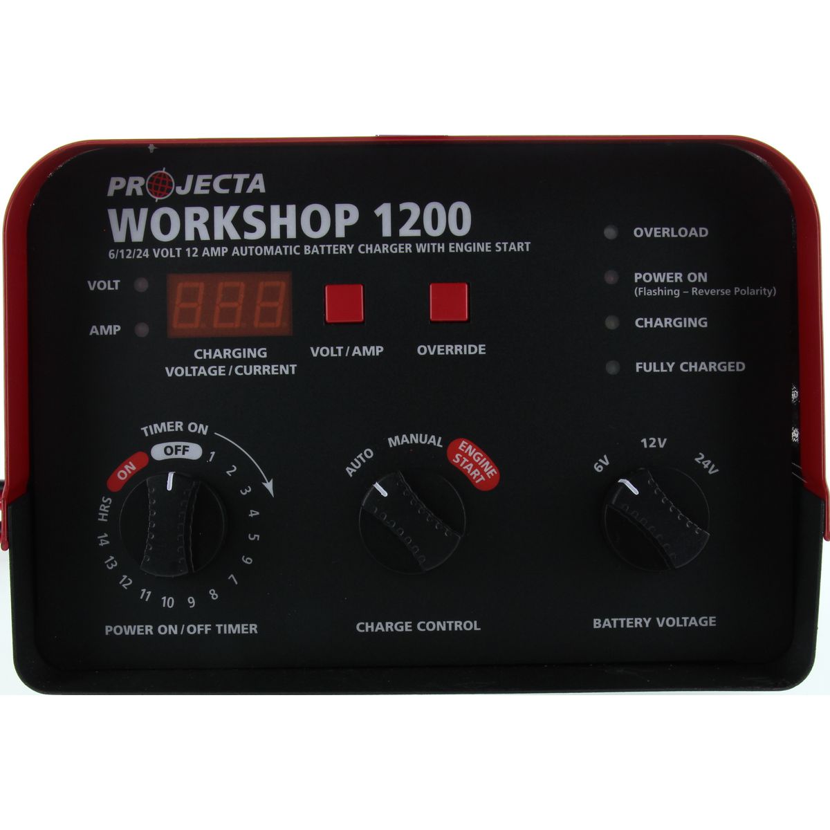 PROJECTA Workshop-1200 12A Battery Charger 6/12/24V - HDBC20
