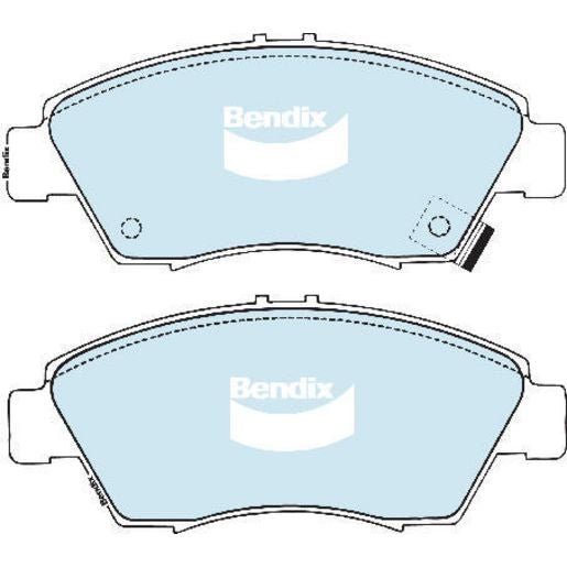 Bendix Brake Pads Set - Ultimate - DB1286ULT
