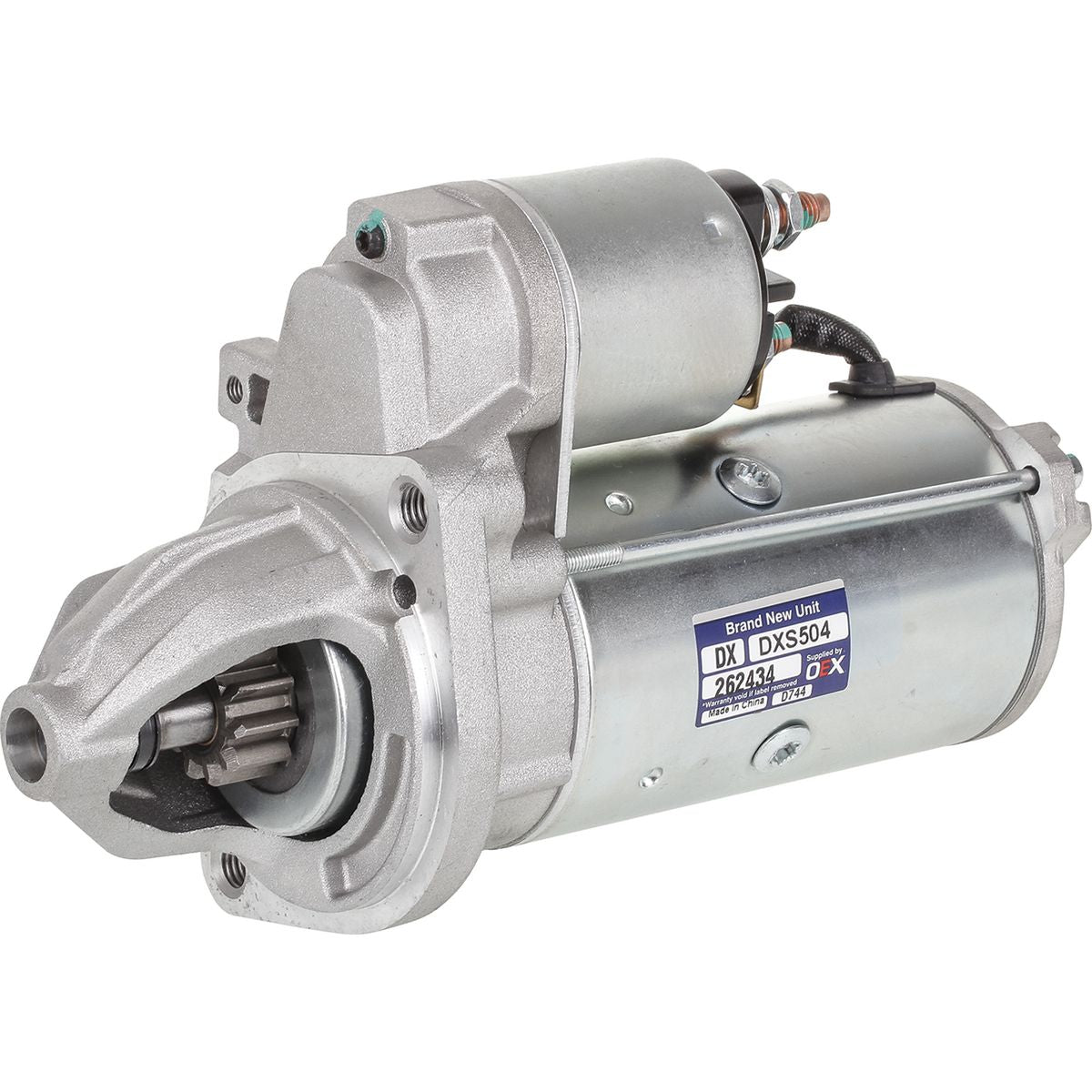OEX Starter Motor 12V 10Th CW Delco Style - DXS504