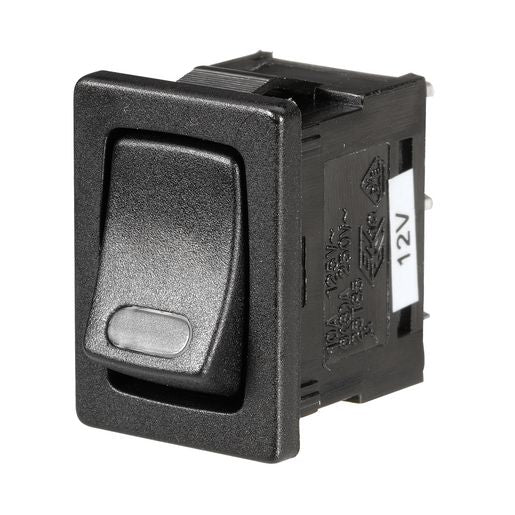 Narva Micro Rocker Switch Off/On SPST Red LED - 62061BL
