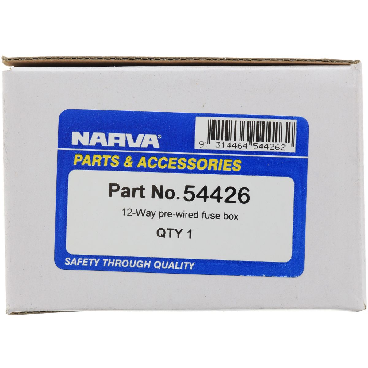 Narva Fuse Box Standard Blade 12 Way 30A 1 Pack - 54426
