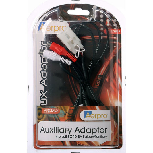 Aerpro Auxiliary Adaptor Lead 1.5m fits Ford BA/BF Territory - AFD2AUX