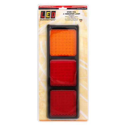 LED Autolamps 12/24V Stop/Tail/Indicator Assembly Light LED - 100BARRM