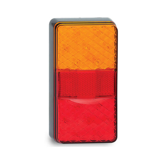 LED Autolamps 12/24V LED Stop/Tail/Indicator Lamp With Reflex Reflector Blister Pack 1 pce - 150ARM