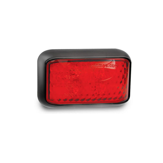 LED Autolamps 10/30V Rear Position Marker Red LED With 40cm Wire - 35RM