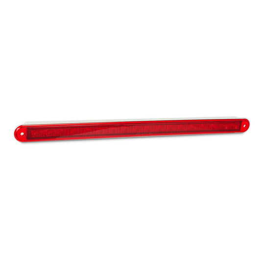 LED Autolamps 12V Stop Stop/Tail Strip Lamp With 18 Square LEDs Recessed Mount - 380R12