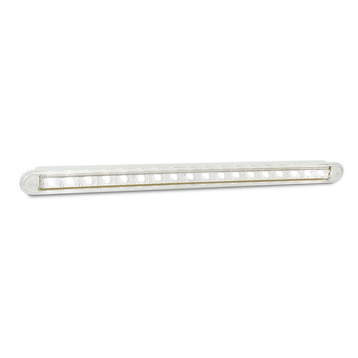 LED Autolamps 12V Reverse Strip Lamp 18 Sqaure LEDs Recessed Mount With 40cm Hardwired - 380W12