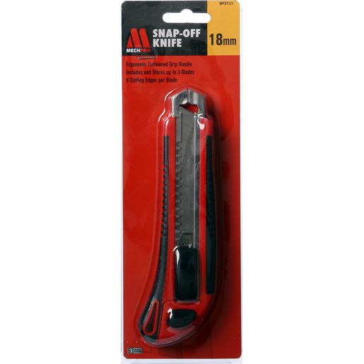 Mechpro Blue Utility Knife Snap-Off 18mm MPST121 - MPST121