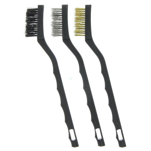 Mechpro Blue Cleaning Brush Set 175mm 3pc MPST131S - MPST131S