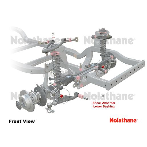Nolathane Front Shock Absorber To Control Arm Bushing Kit - 43115