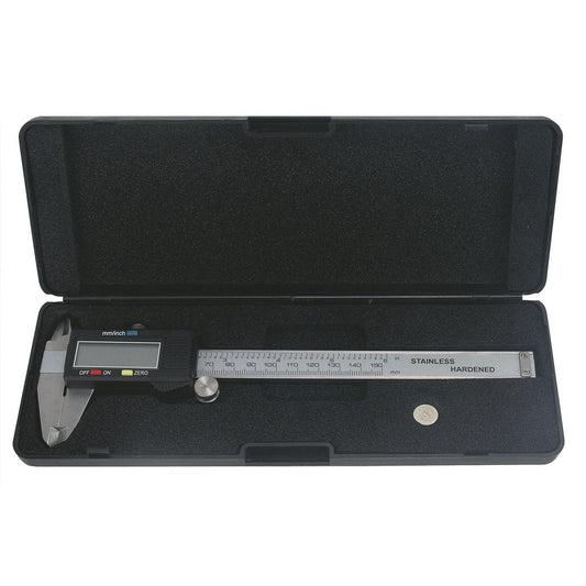 Mechpro Blue Vernier Caliper Digital Stainless Steel 150mm MPDC150 - MPDC150