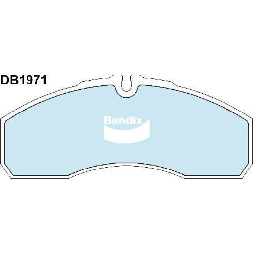 Bendix Brake Pads Set - Heavy Duty - DB1971HD