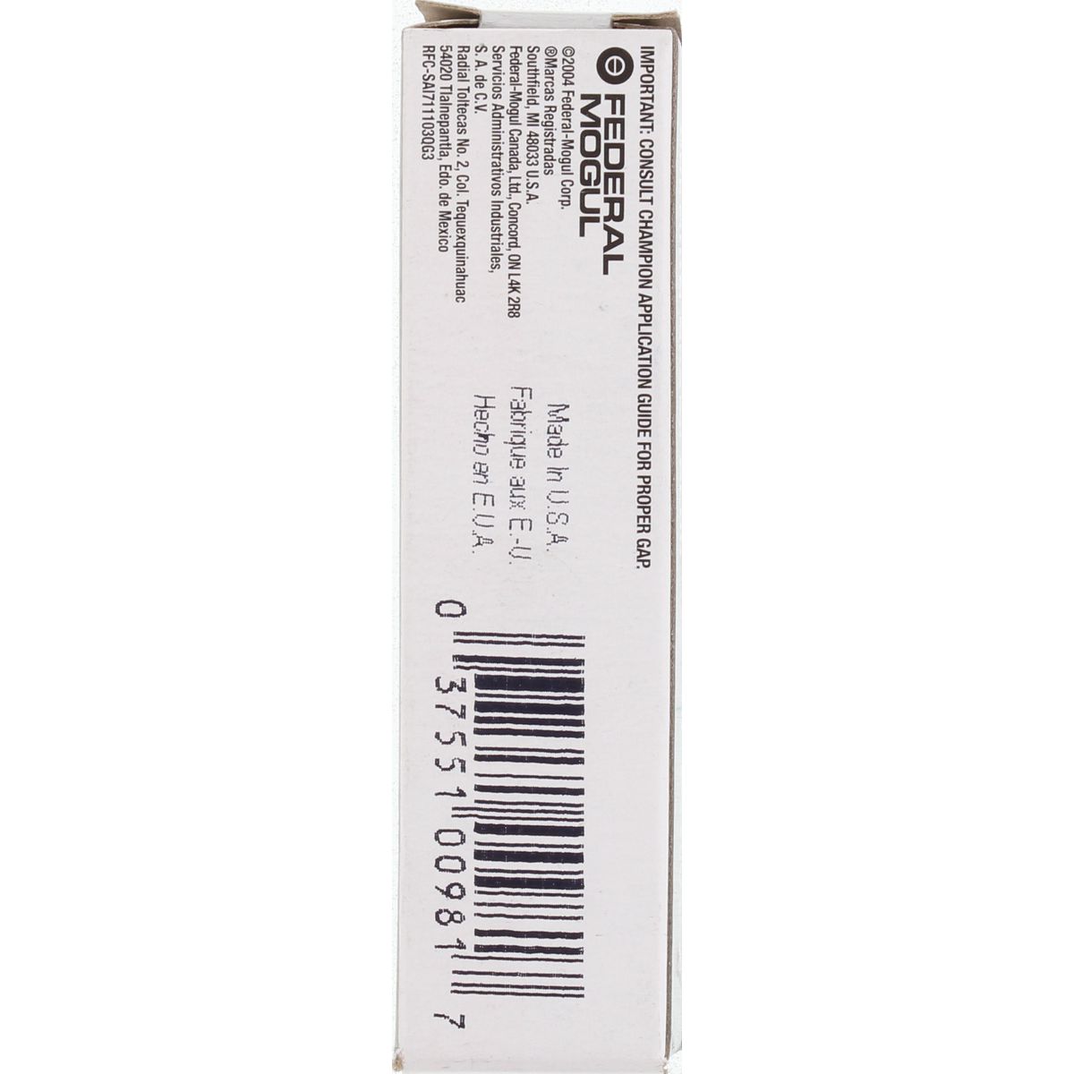 Champion Platinum Spark Plug - 7975