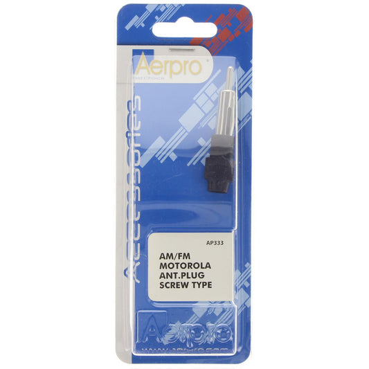 Aerpro Screw Type Antenna Plug AM/FM Suits Motorola - AP333