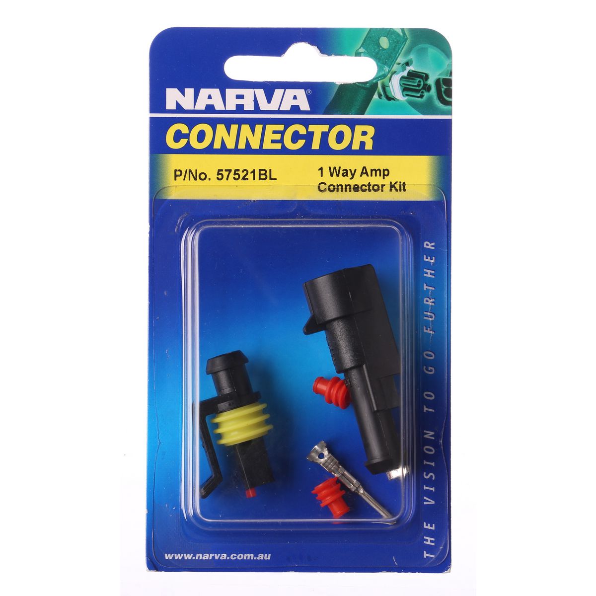 Narva Super seal Connector 1 Pole 1 Kit - 57521BL