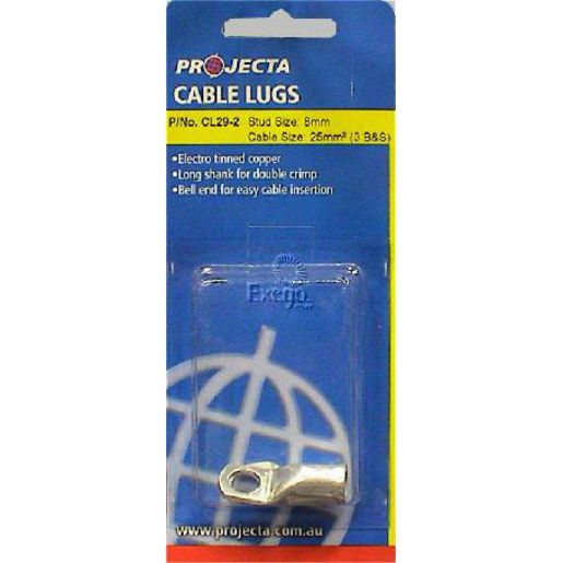 PROJECTA Cable Lug 25-28mm Stud - CL29-2