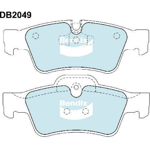 Bendix Brake Pads Set - 4WD/SUV - DB20034WD