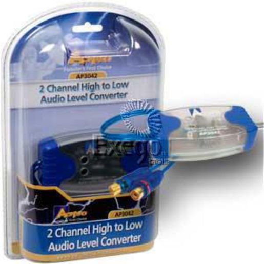 Aerpro 2 Channel Hi To Low Level Converter - AP3042