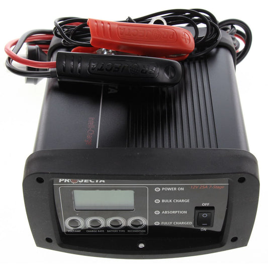 PROJECTA Intelli-Charge 25A 12V Battery Charger 7 Stage Auto IC2500W
