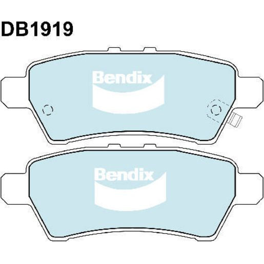 Bendix Brake Pads Set - Heavy Duty - DB1919HD