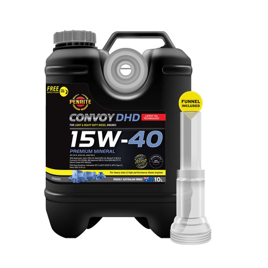 Penrite Diesel HD SAE 15W-40 CK-4-SM Engine Oil 10L - DHD010
