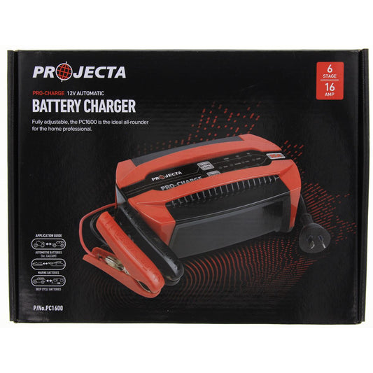 PROJECTA Pro-Charge 16A 12V Battery Charger - PC1600