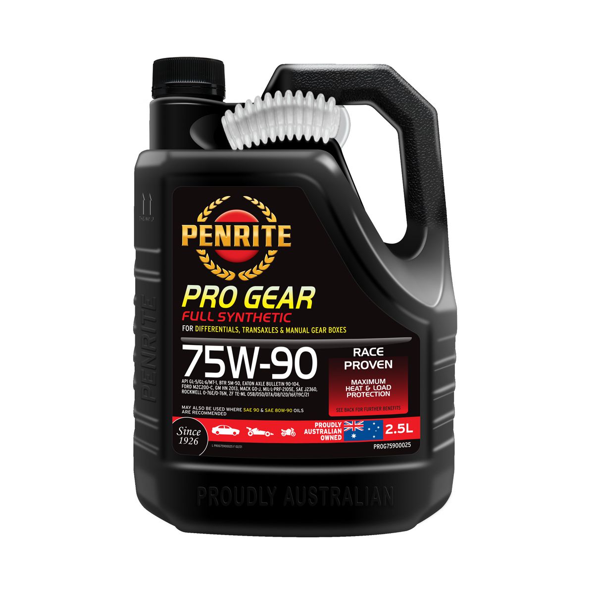 Penrite Pro Gear 75W-90 Gear Oil 2.5L - PROG75900025