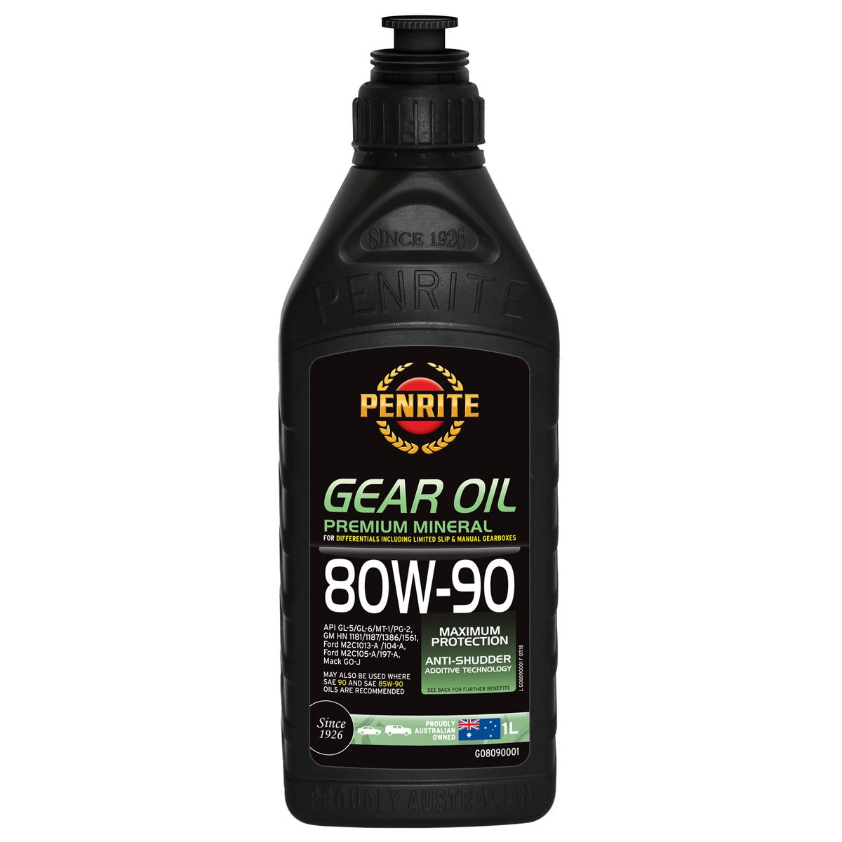 Penrite Gear Oil 80W-90 1L - GO8090001