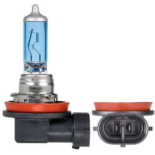 Narva H11 PGJ19 2 Intense Blue Globe 12V 55W - 48478BL2