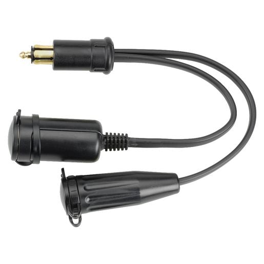 Narva Heavy Duty Adaptor Merit Plug To Merit And Accessory Sockets - 81043BL