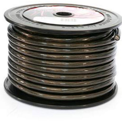 Aerpro Bassix Cable 2GA 30 Meters - Smoke Grey - BSX230B