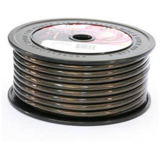 Aerpro Bassix Cable 4GA 30 Meters - Smoke Grey - BSX430B