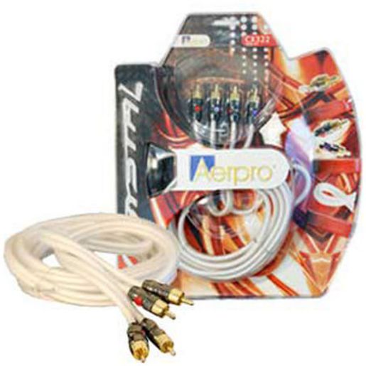 Aerpro Crystal 3.0M RCA Lead 2M-2M - CX322