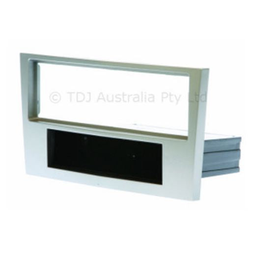 Aerpro Facia fits Holden Astra AH Single Din And Pocket Silver - FP9048S