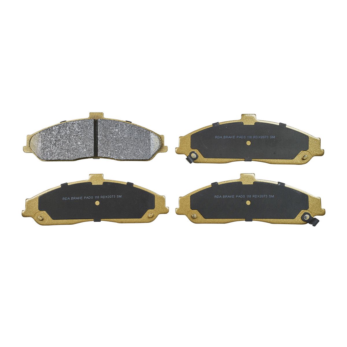 RDA Brakes Extreme Brake Pad Set Front - RDX2073SM