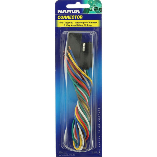 Narva Super seal Connector 6 Pole 1 Kit - 56296BL