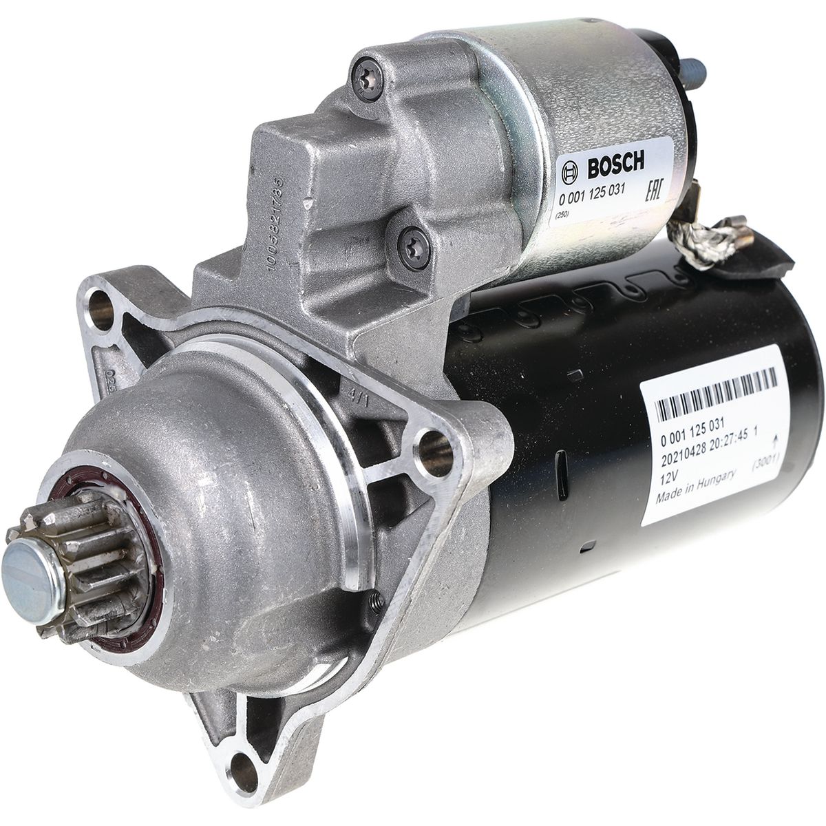 Bosch Starter Motor 12V 10Th CCW - 0001125031