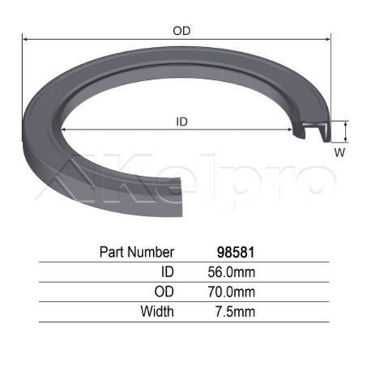 Kelpro Oil Seal - 98581