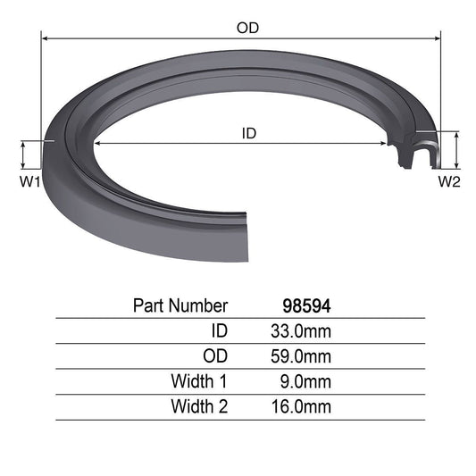 Kelpro Oil Seal - 98594