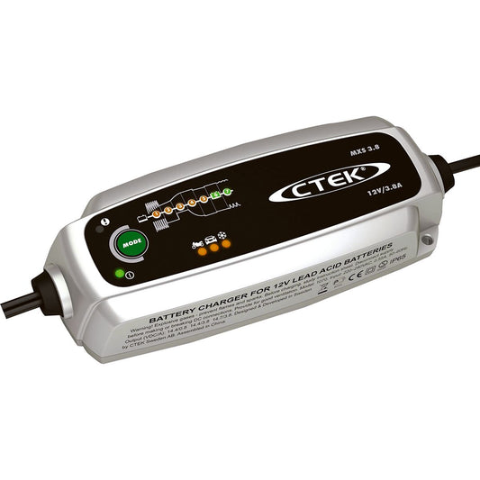 CTEK MXS3.8 12V 3.8A 7 Stage Battery Charger - 56-988