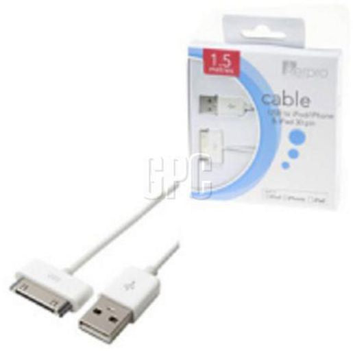 Aerpro Micro USB To Lightning Aadaptor & Cable 1m White - APL106