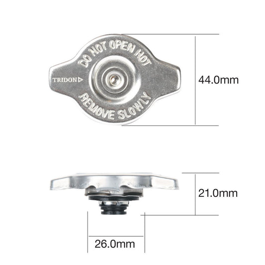 Tridon Radiator Cap 13 Psi - 90 Kpa Metal Bayonet 10 Pack - CC1390-10