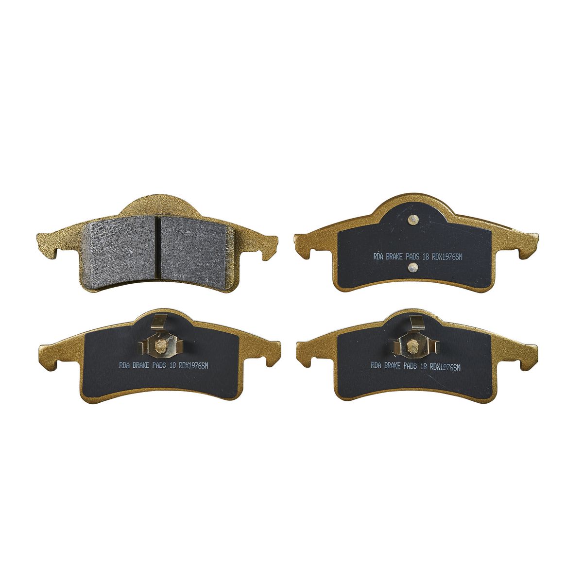 RDA Brakes Extreme Brake Pad Set Rear - RDX1976SM