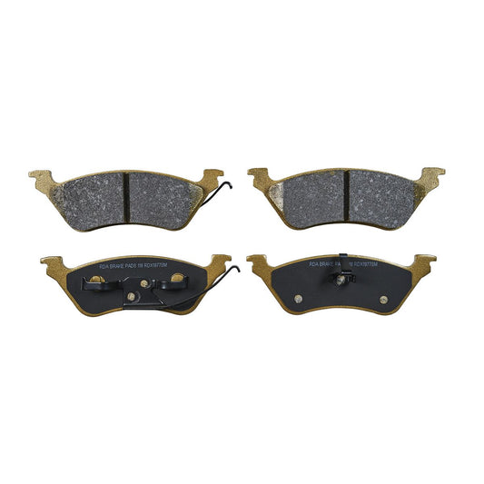 RDA Brakes Extreme Brake Pad Set Rear - RDX1977SM