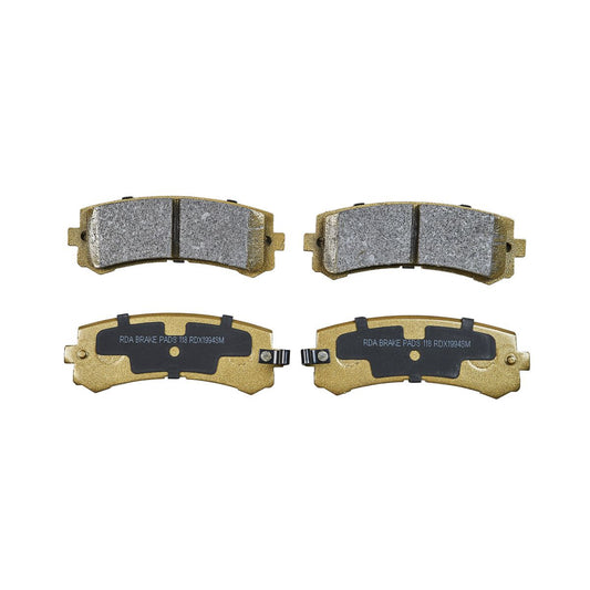 RDA Brakes Extreme Brake Pad Set Rear - RDX1994SM