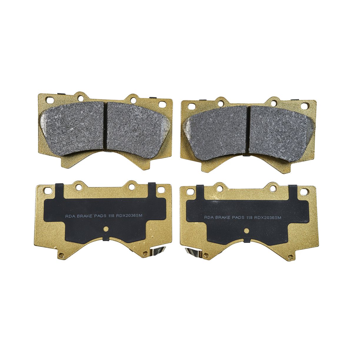 RDA Brakes Extreme Brake Pad Set Front - RDX2036SM