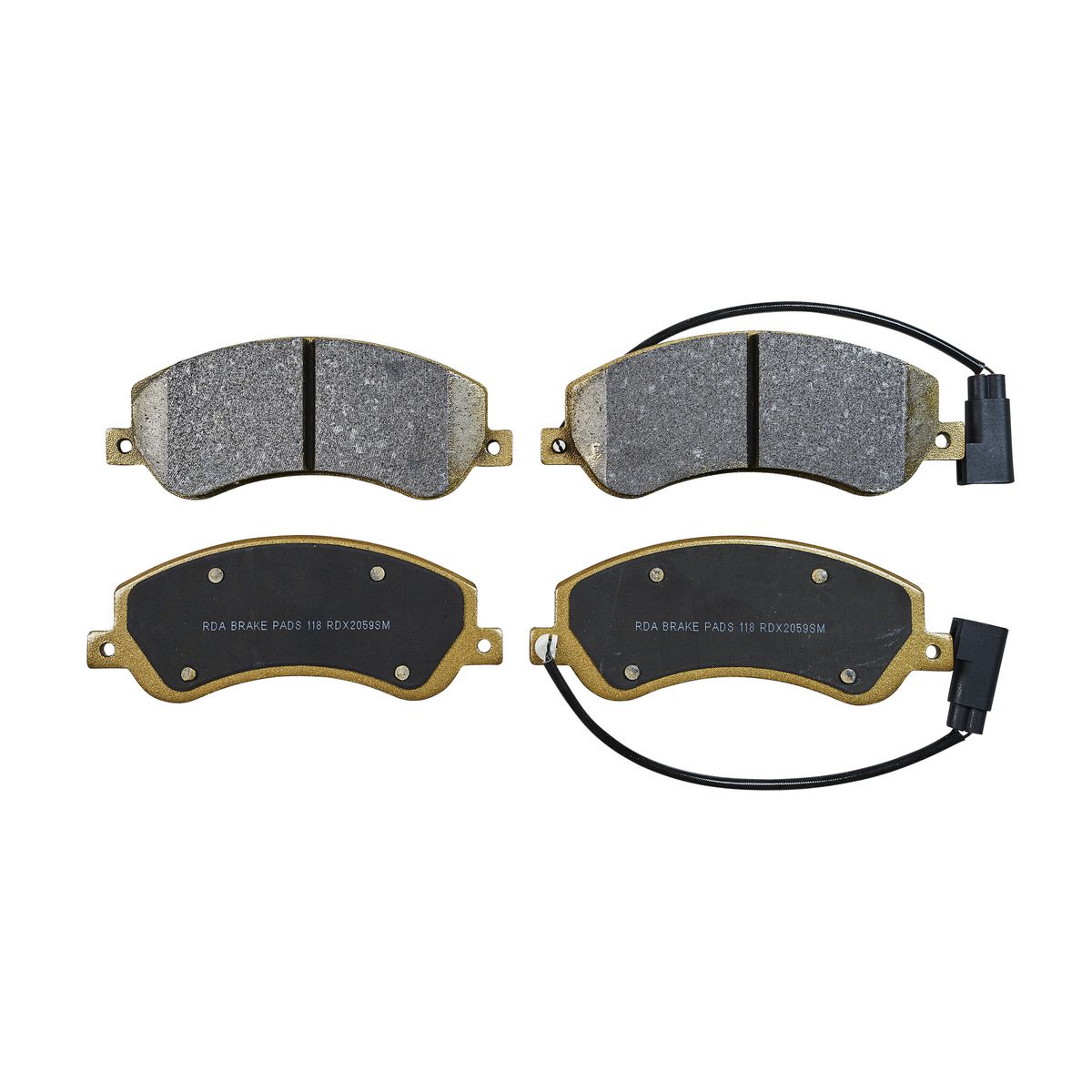 RDA Brakes Extreme Brake Pad Set Front - RDX2059SM