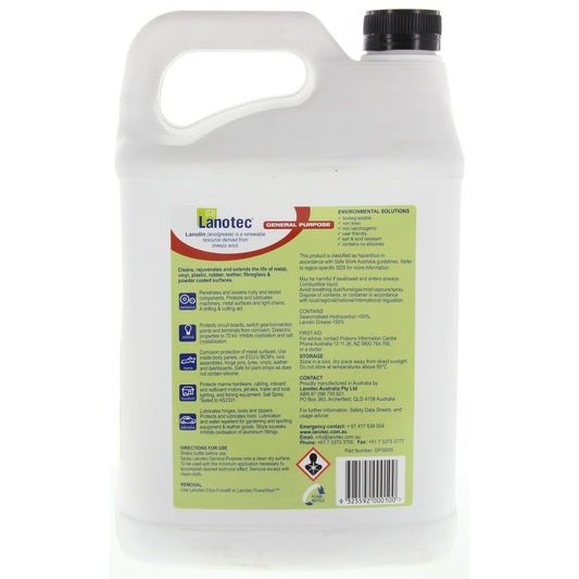 Lanotec General Purpose Liquid Lanolin 5L - GP\0005