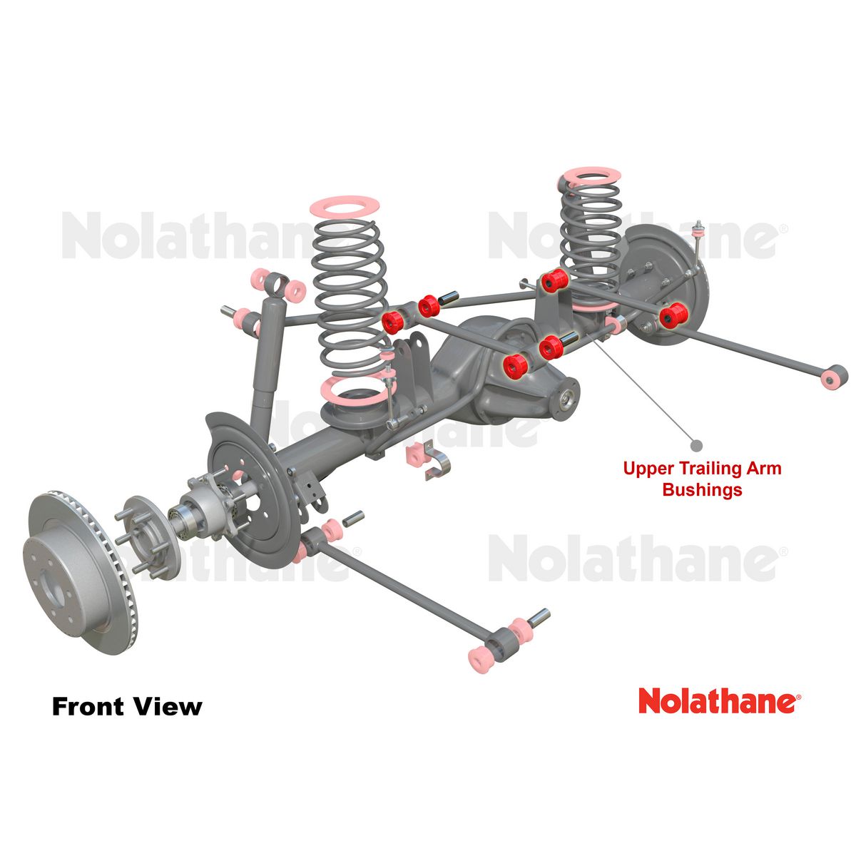 Nolathane Rear Trailing Arm Bushing Kit - 46400